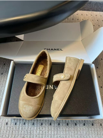 UA Chanel Mary Jane in Shearling