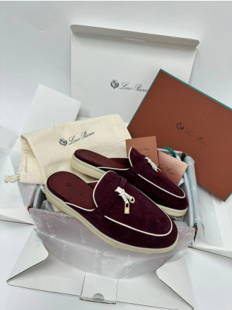 UA Loro Piana  Babouche Charms Walk Moccasin Slipper Moccasin (Customized, No return No exchange)