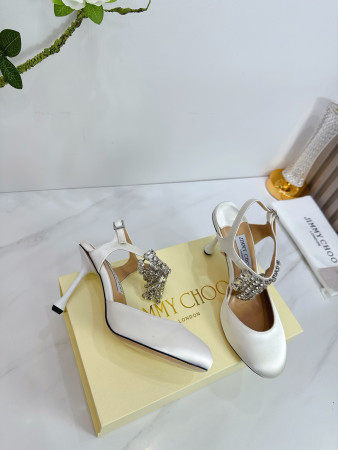 UA Jimmy Choo Verity Glitter Slingbacks 8.5cm