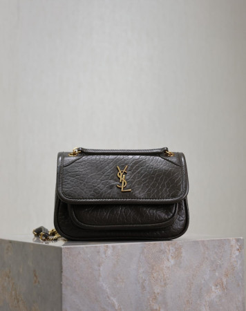 YSL Niki Mini in grained lambskin 828736 12.5x18x5cm