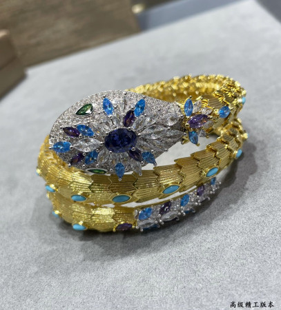 Bvlgari Blue Diamond Princess Snake Bracelet