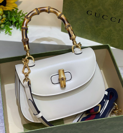 Gucci small bamboo tote