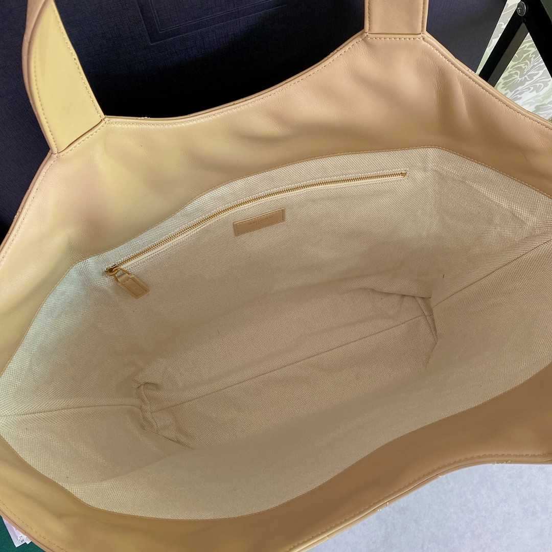 YSL ICARE MAXI SHOPPING BAG IN QUILTED LAMBSKIN