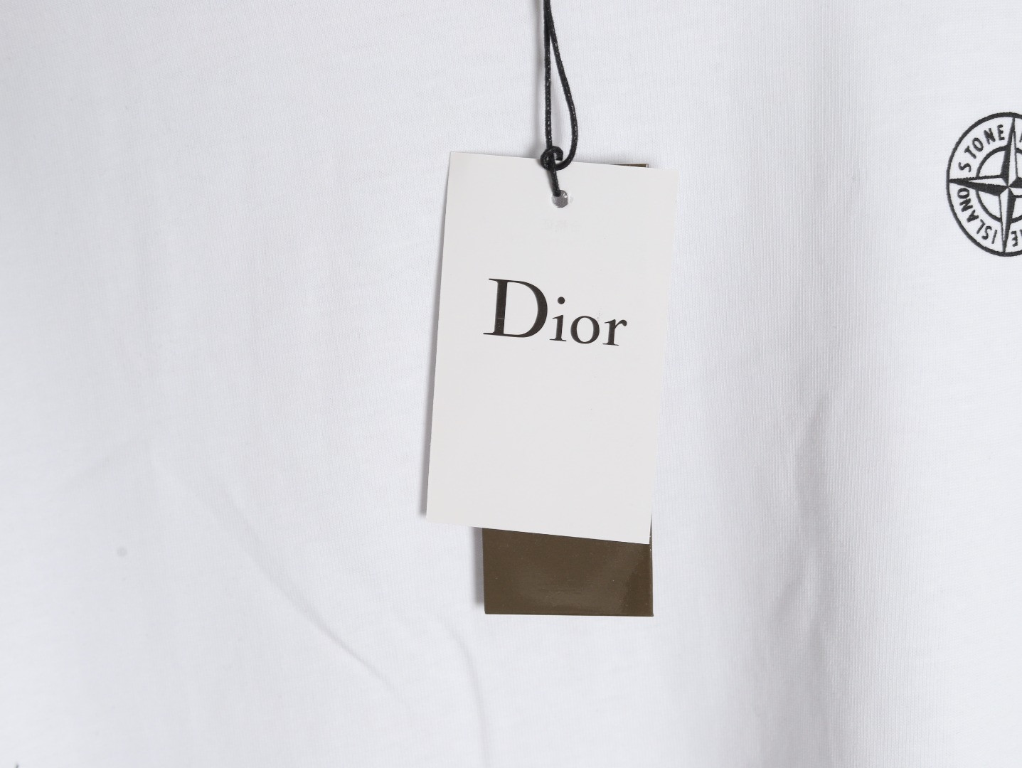 Dior x Stone Island 25SS Short-sleeved T-shirt