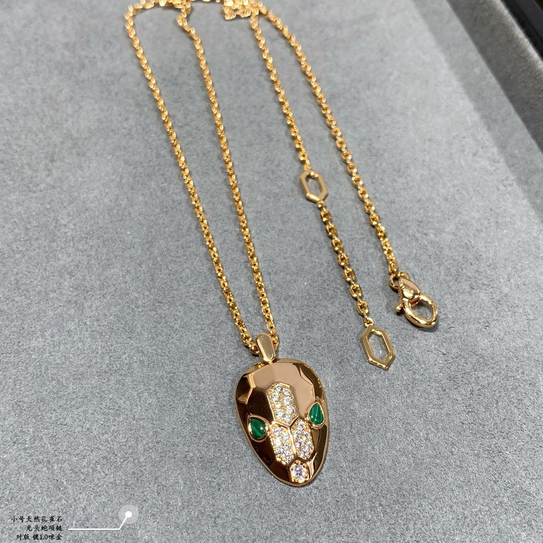 Bvlgari small Bald Snake Necklace
