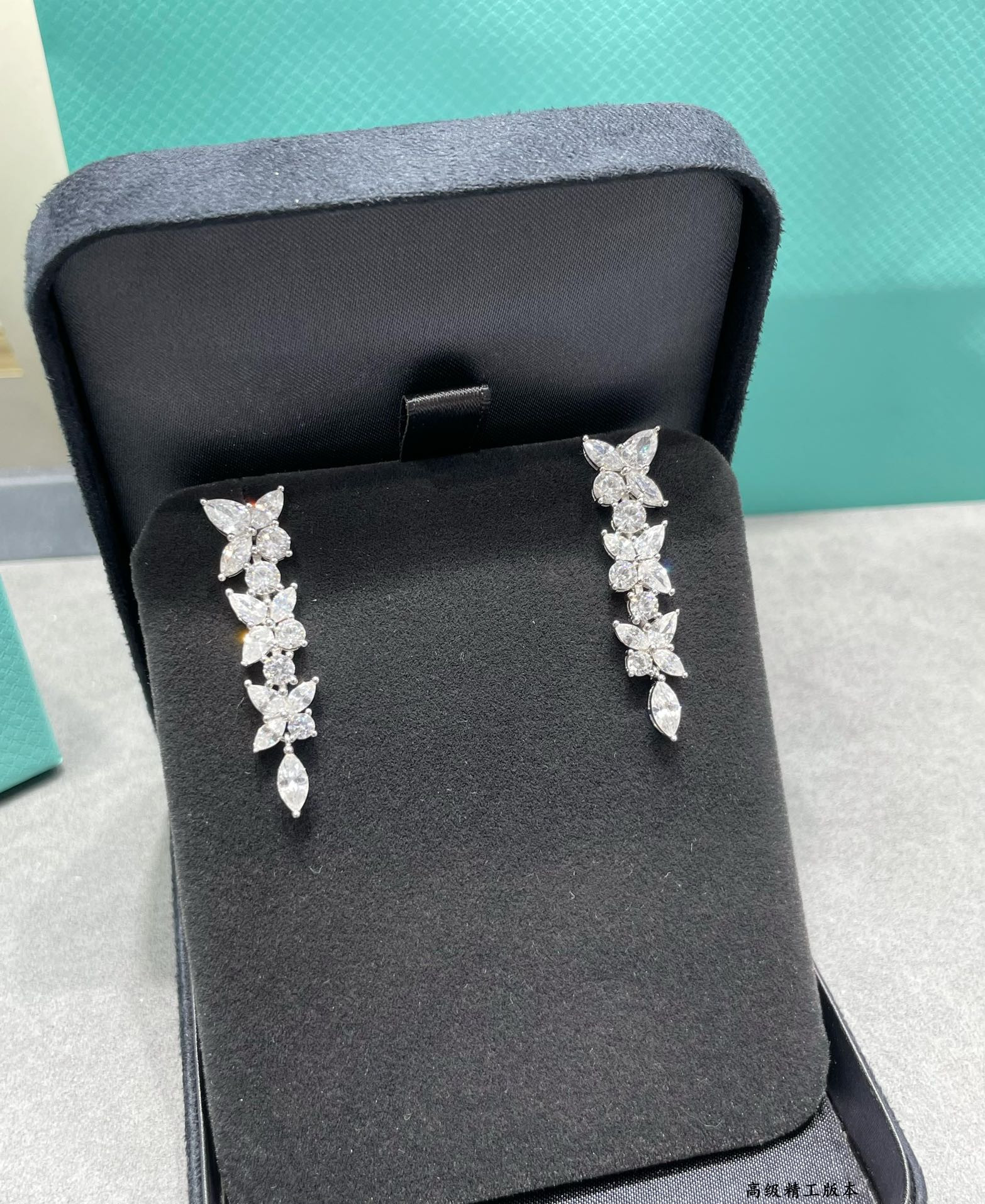 Tiffany & Co. Marquise Earrings Ag925
