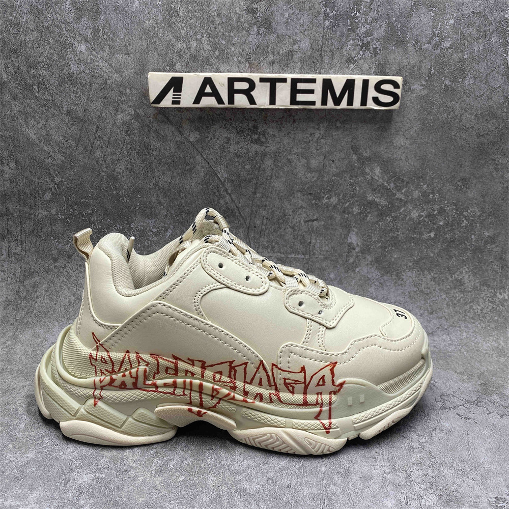 UA Balenciaga Triple SDIY Metal White Red