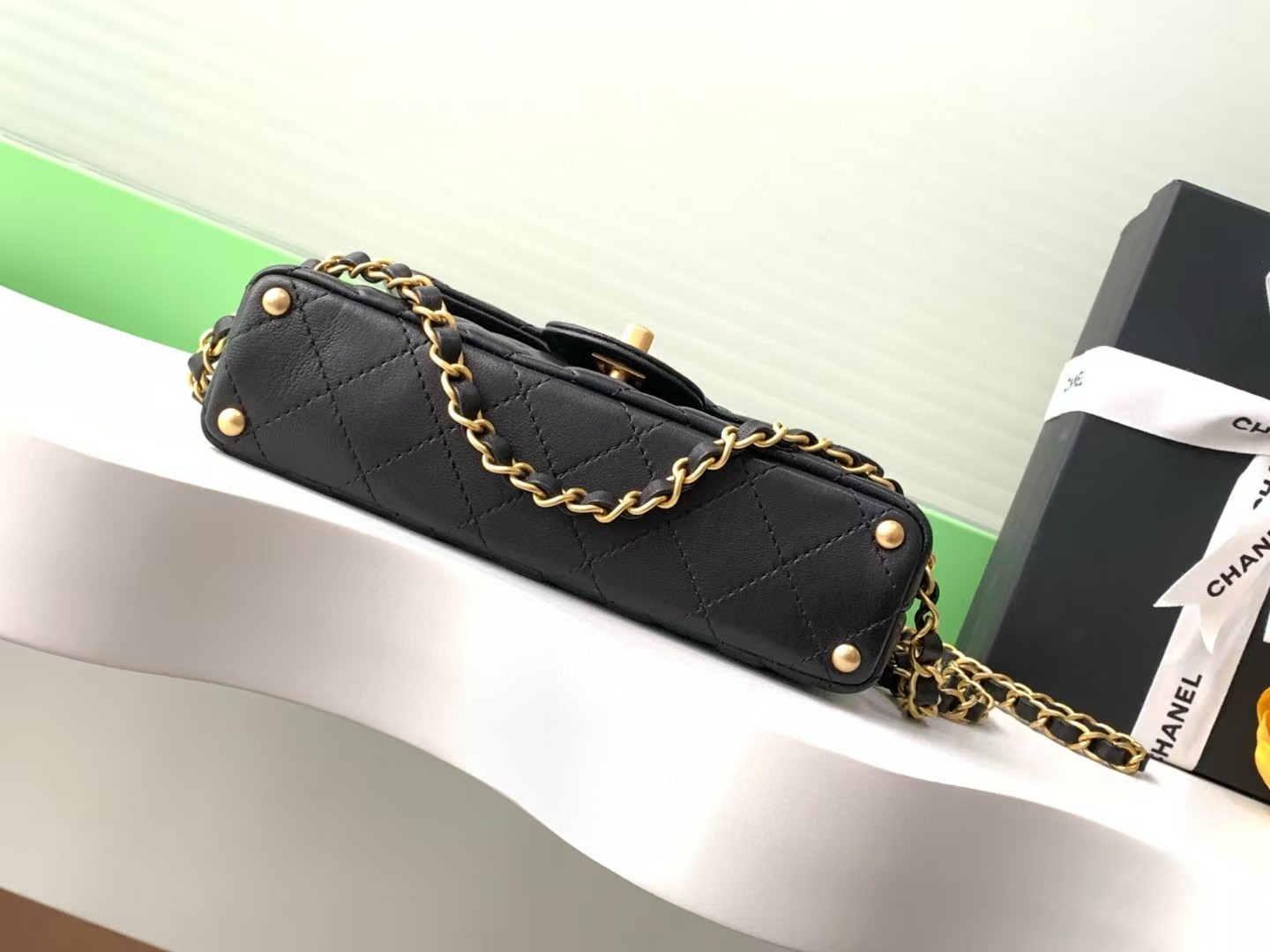 Chanel Flap Handle Bag 14x20x6cm