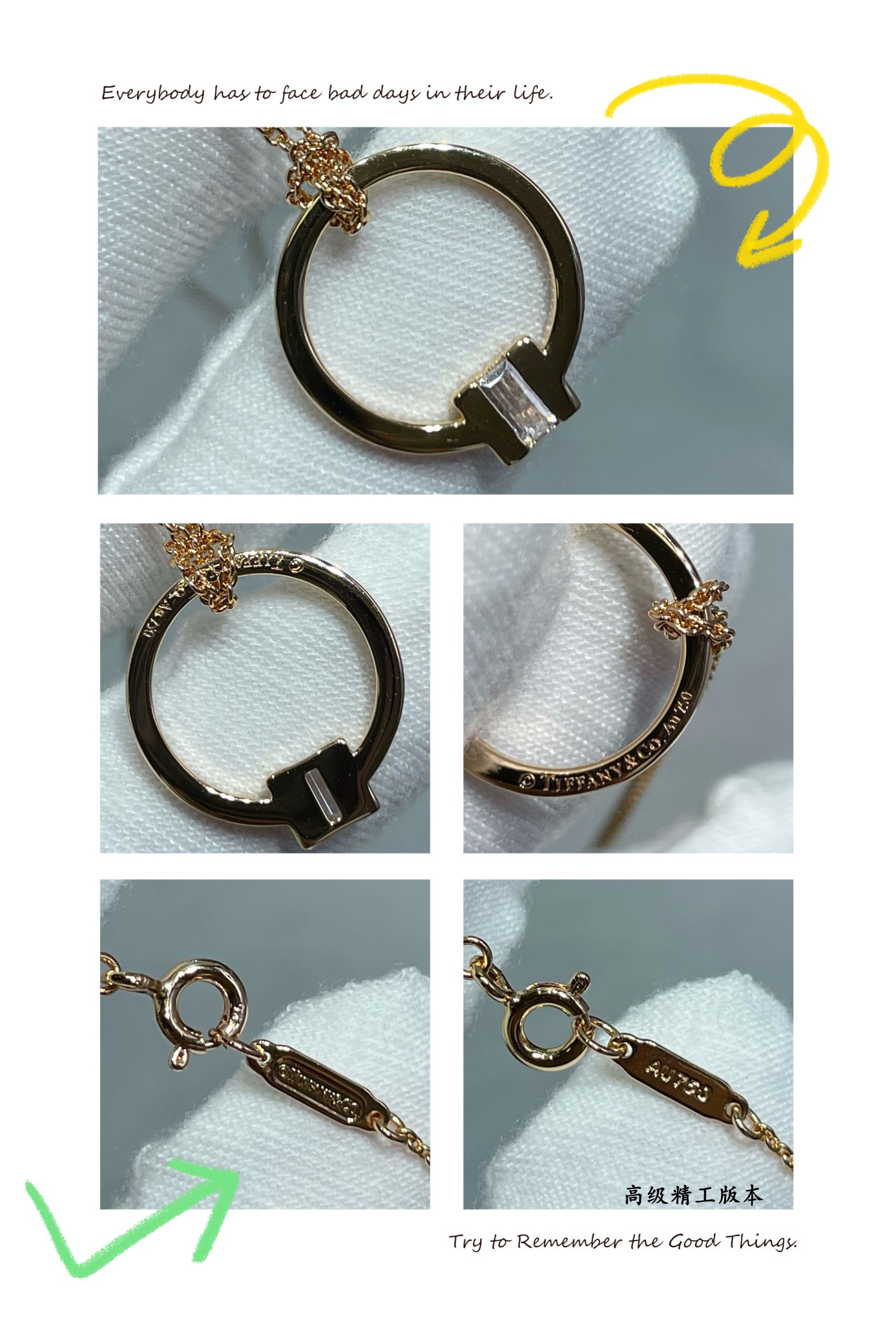 Tiffany & Co. Double T Necklace Ag925