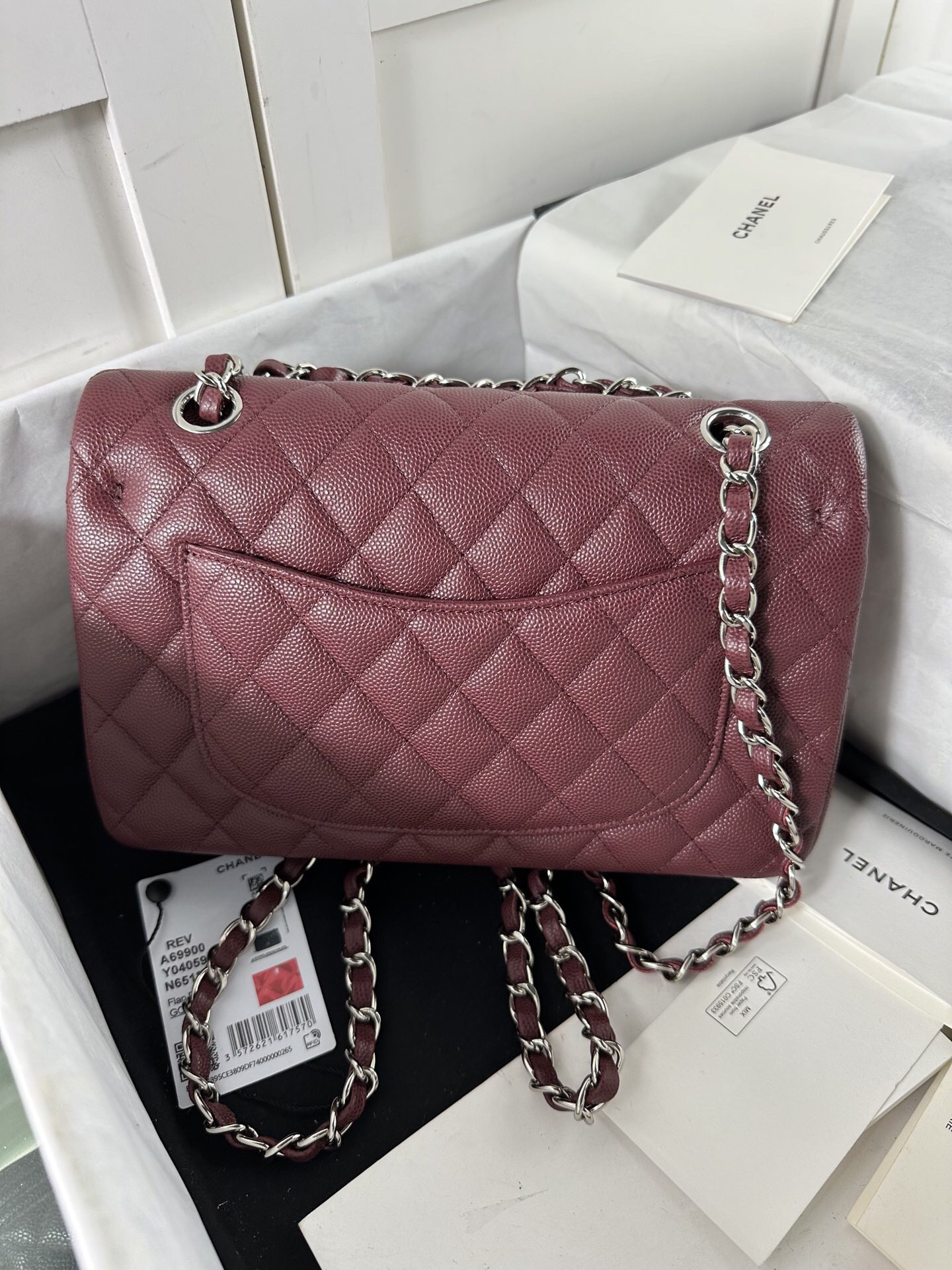 Chanel CLASSIC 11.12 HANDBAG 14.5×23×6cm