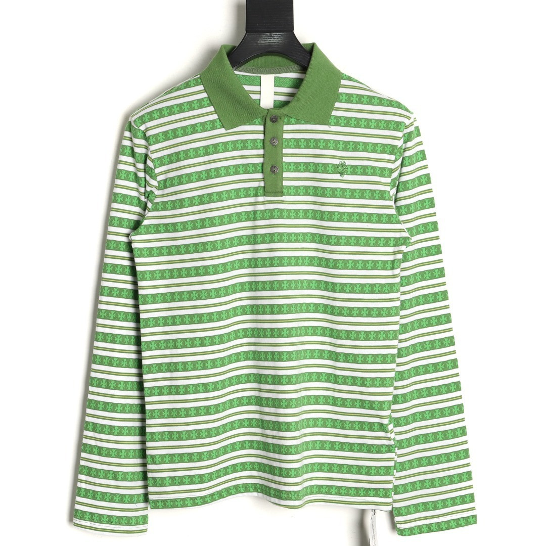 Ch*0me He**ts 25fw polo shirt