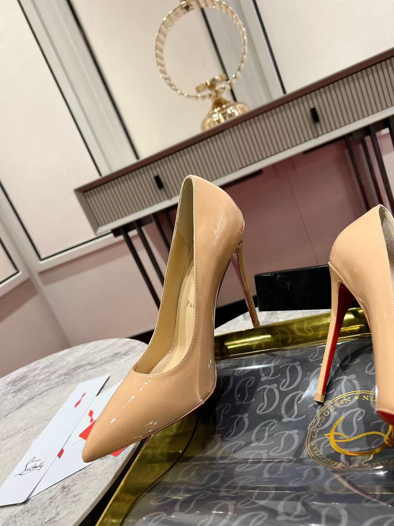 UA Christian Louboutin CL red-bottom shoes