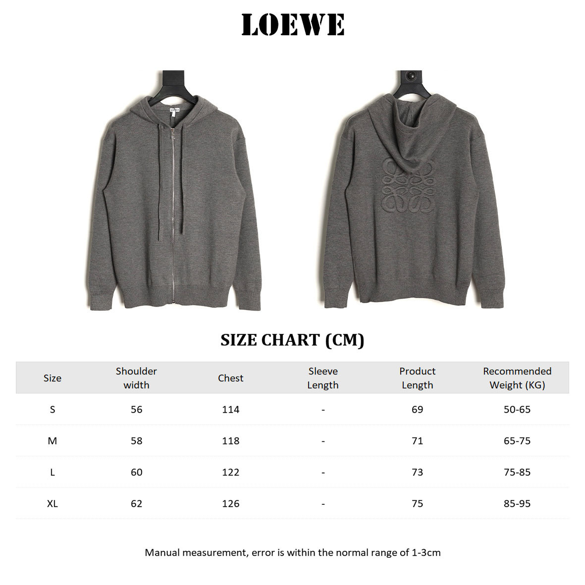 Loewe Anagram Knitting Coats