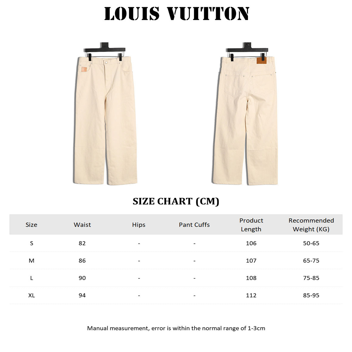 Louis Vuitton LV 25Fw Jeans
