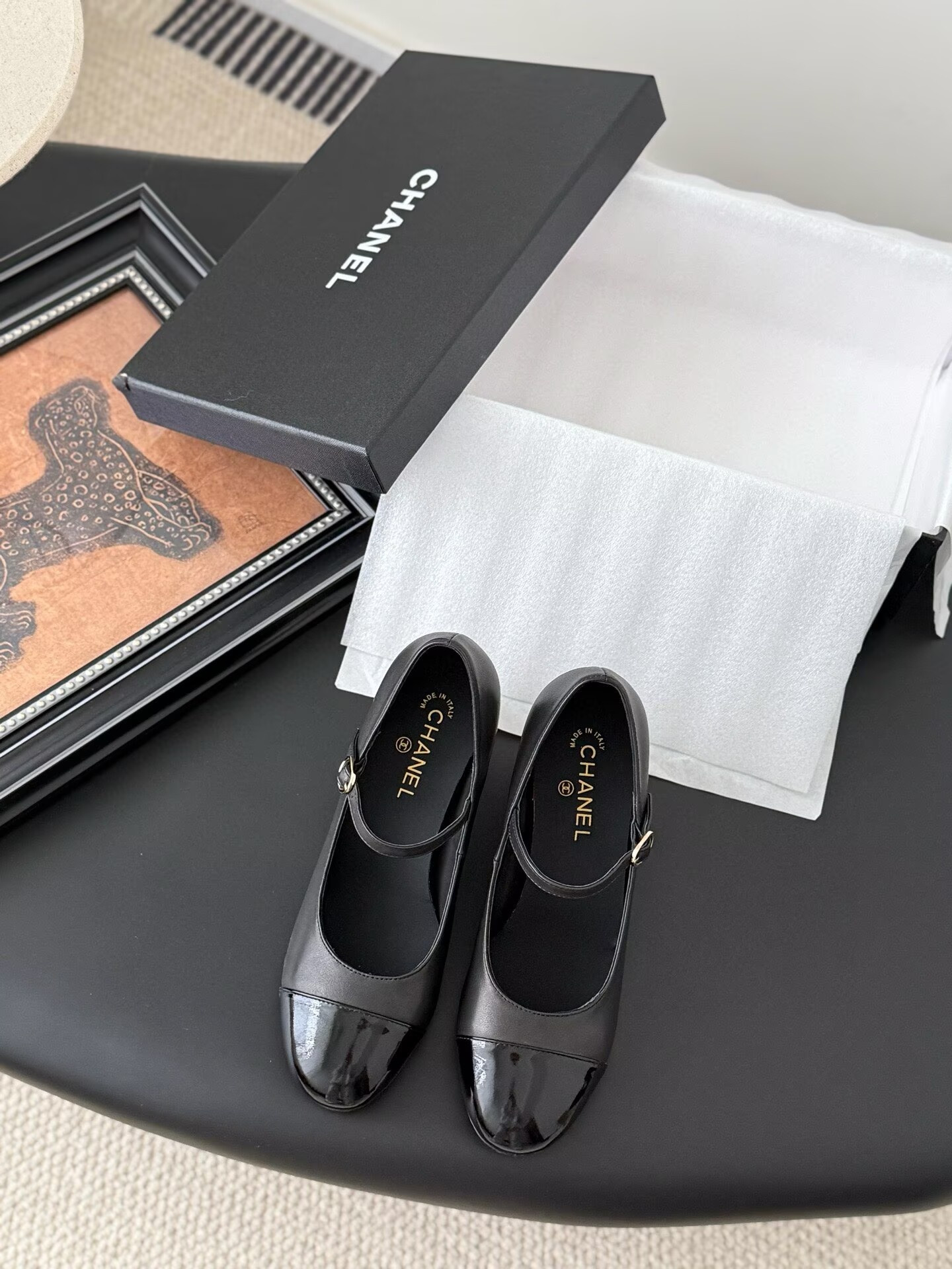 UA Chanel Mary Janes