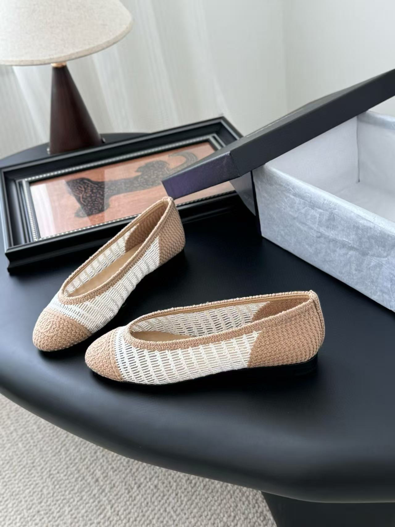 UA CHANEL BALLET FLATS
