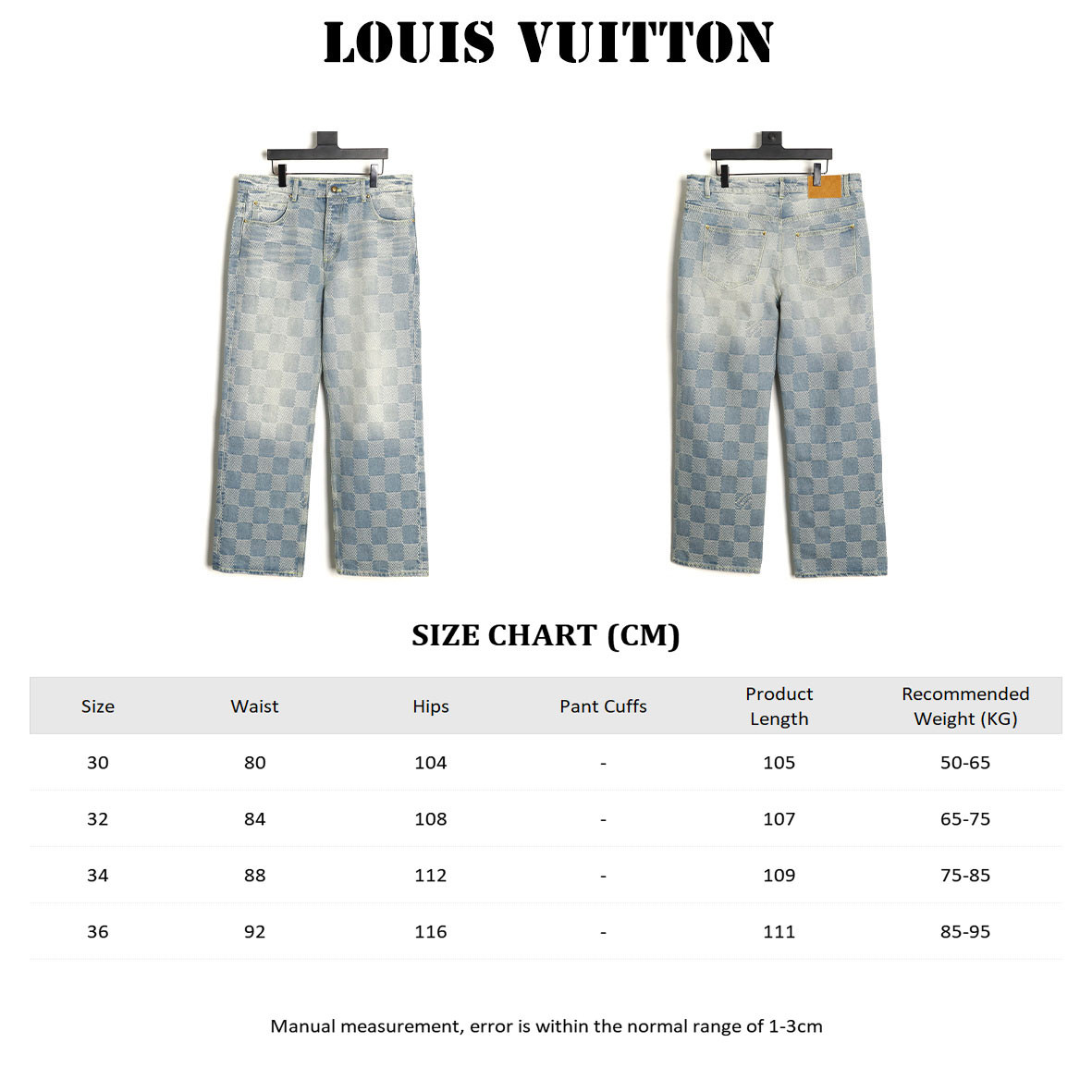 Louis Vuitton LV 24ss Jeans Suit