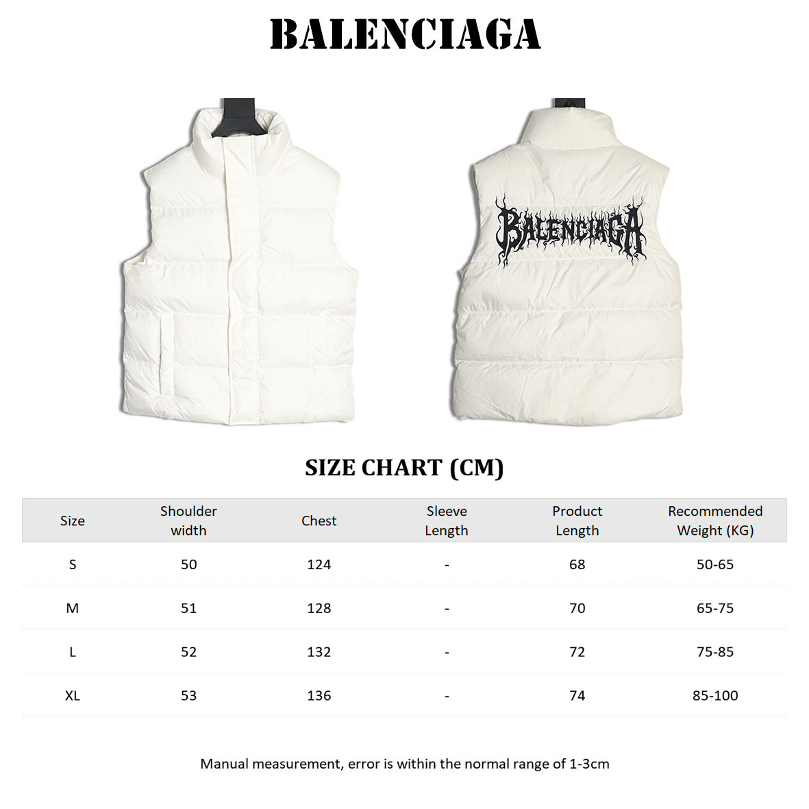 Balenciaga BLCG Puffer Vest