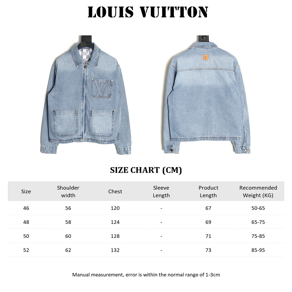 Louis Vuitton 25SS Denim Coats