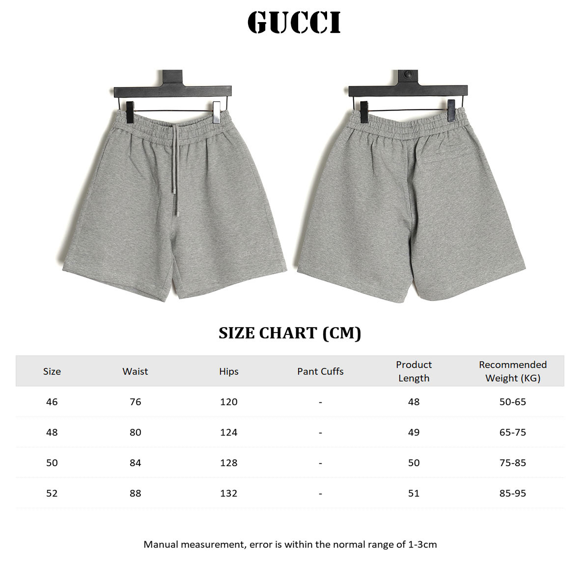 GUCCI GUC shorts