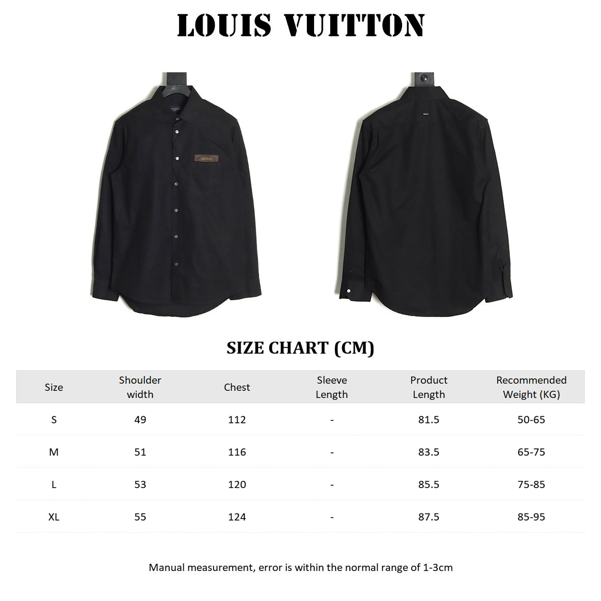 Louis Vuitton LV Long-sleeved Shirts