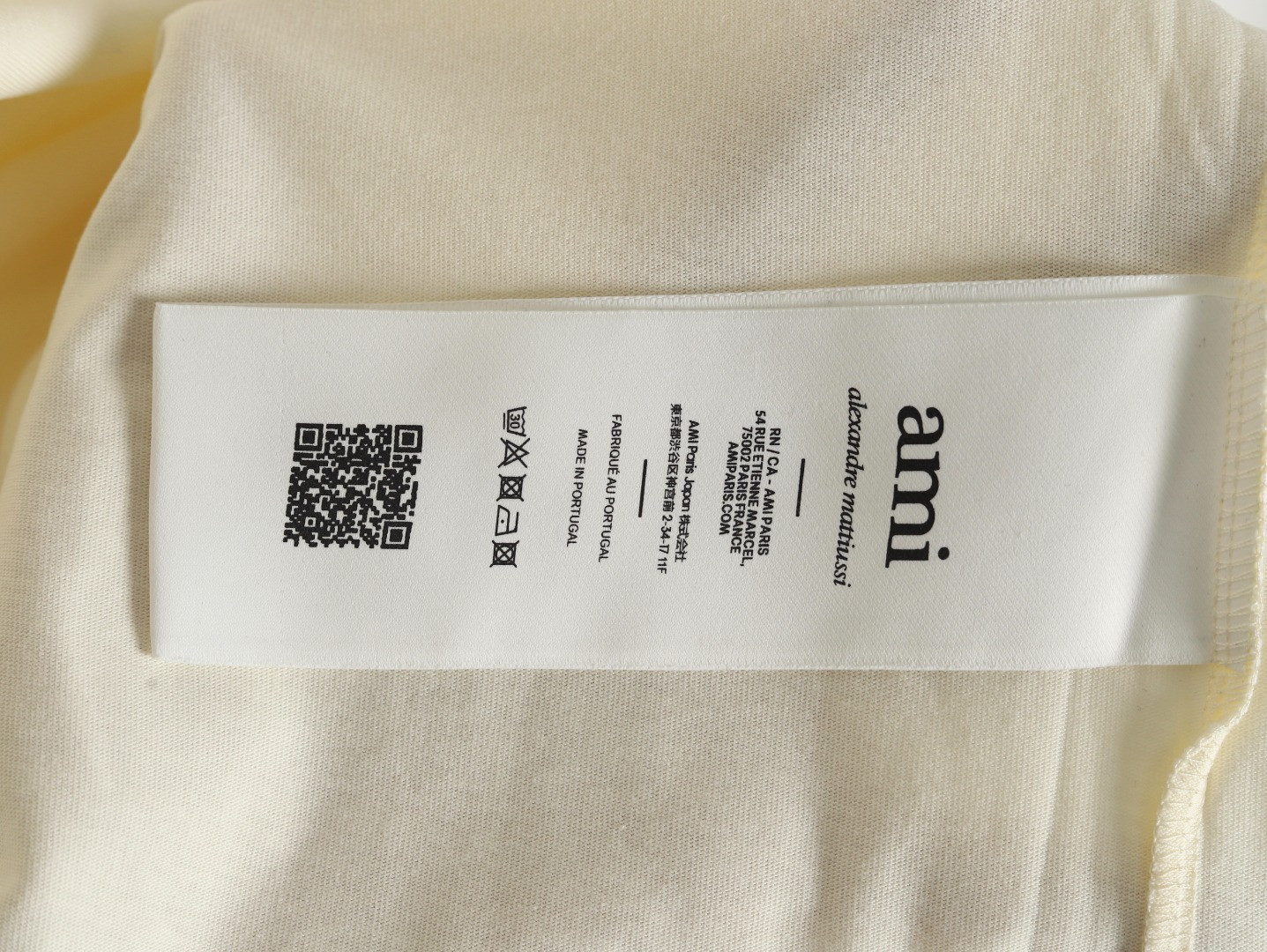 Ami Paris 25ss Short-sleeved T-shirt