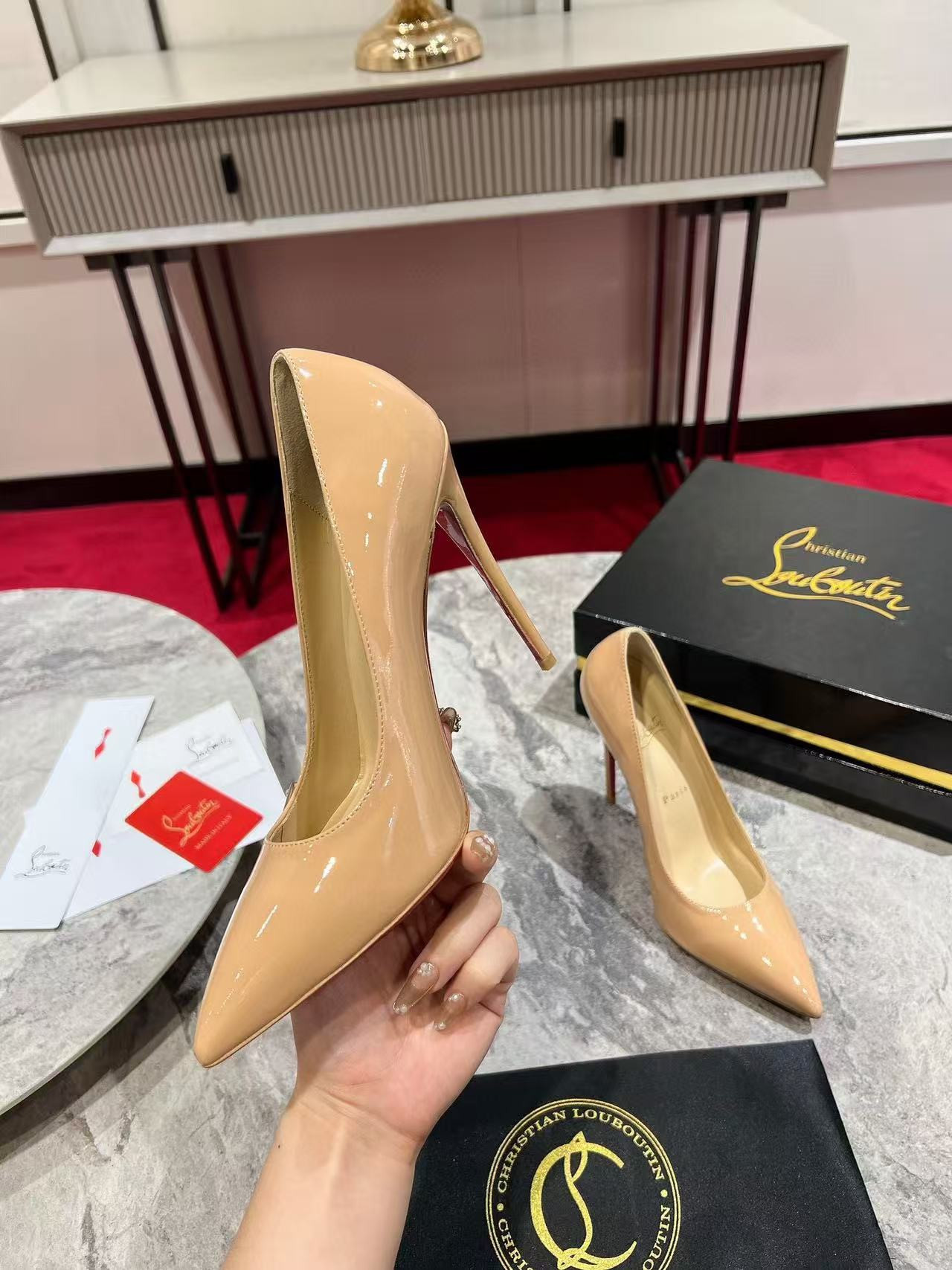 UA Christian Louboutin CL red-bottom shoes
