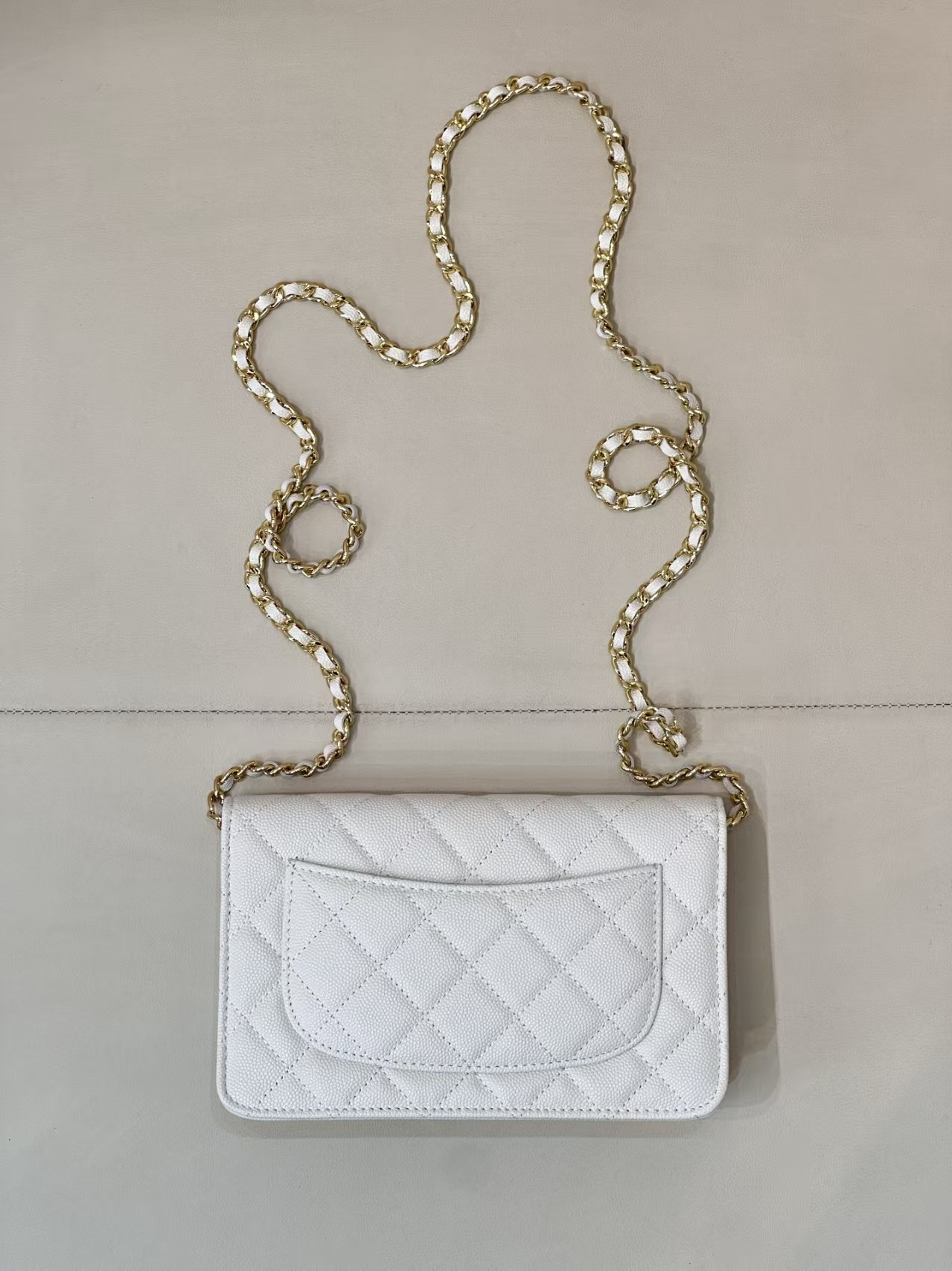CHANEL WOC CLASSIC WALLET ON CHAIN 13x19cm