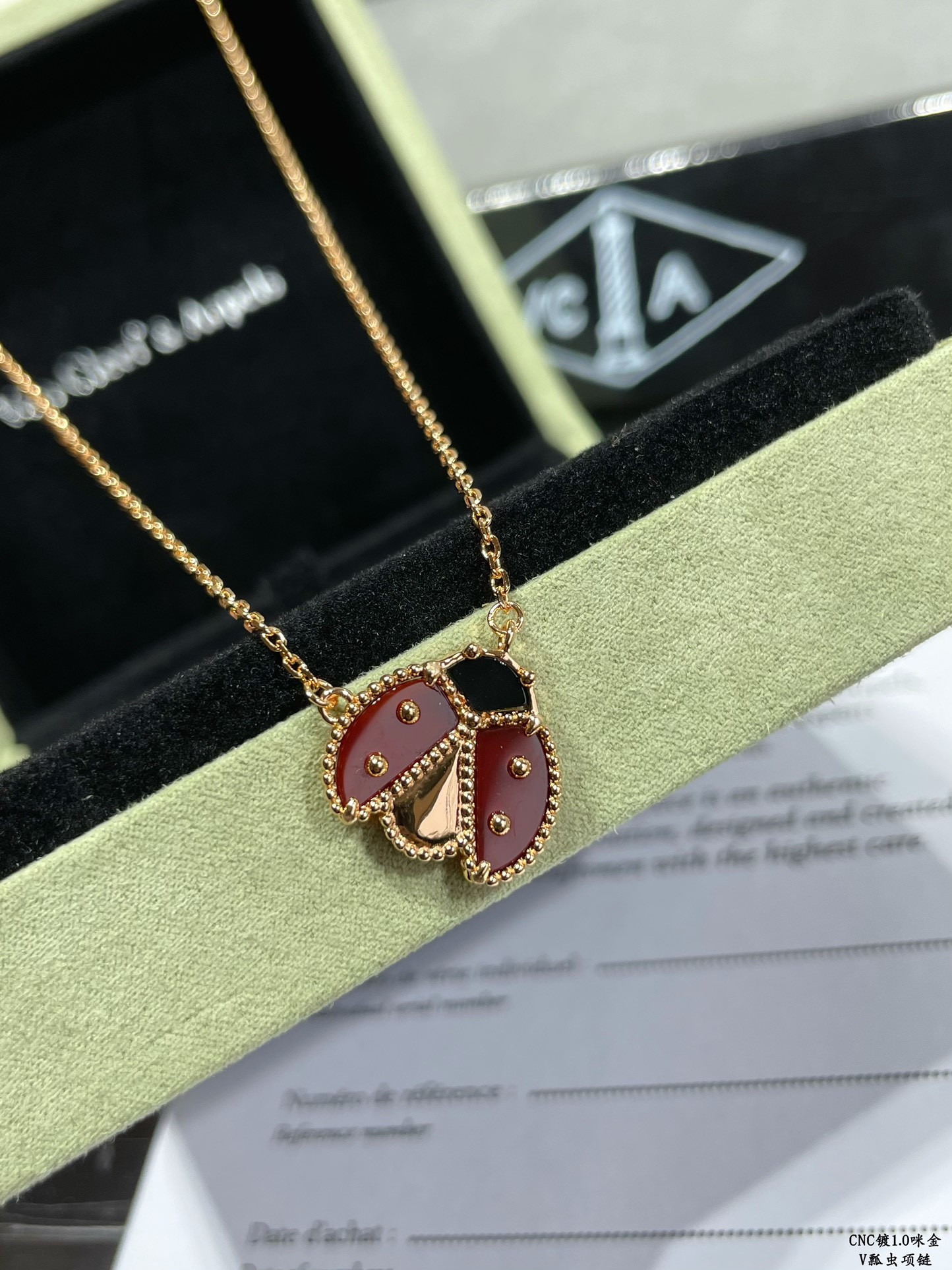 Van Cleef & Arpels ladybug Necklace