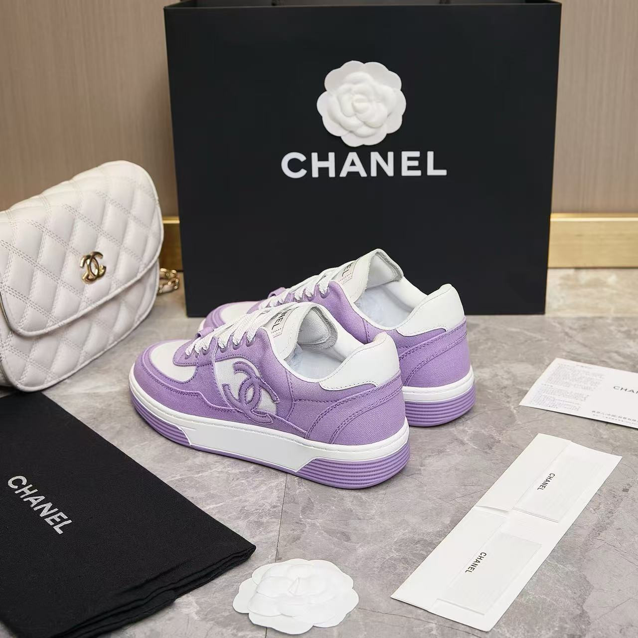 UA Chanel COCO Sneaker Canvas