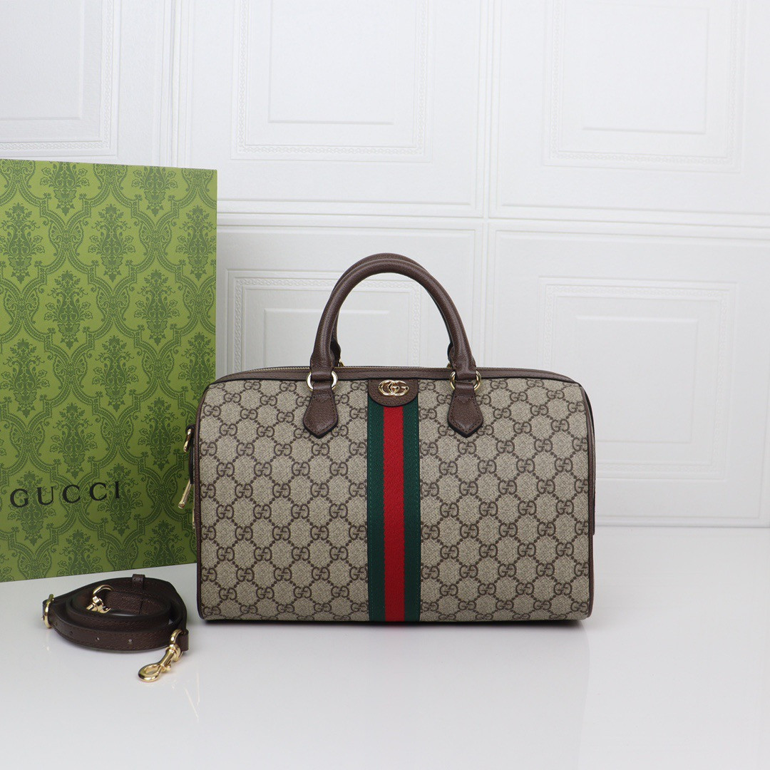 GUCCI Ophidia medium top handle bag 31X20X16cm