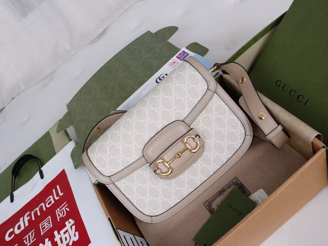 GUCCI HORSEBIT 1955 SHOULDER BAG 25x18x8cm