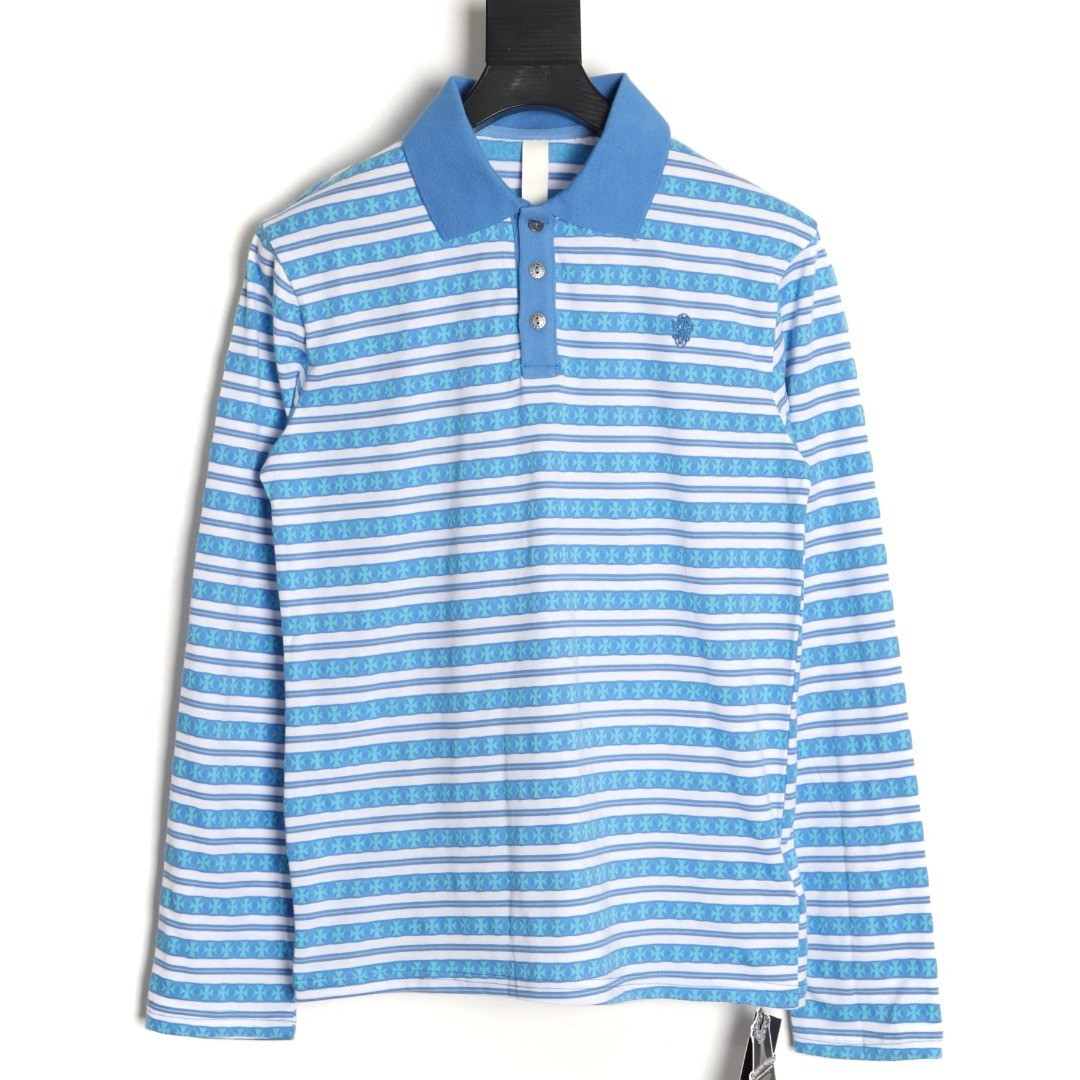 Ch*0me He**ts 25fw polo shirt