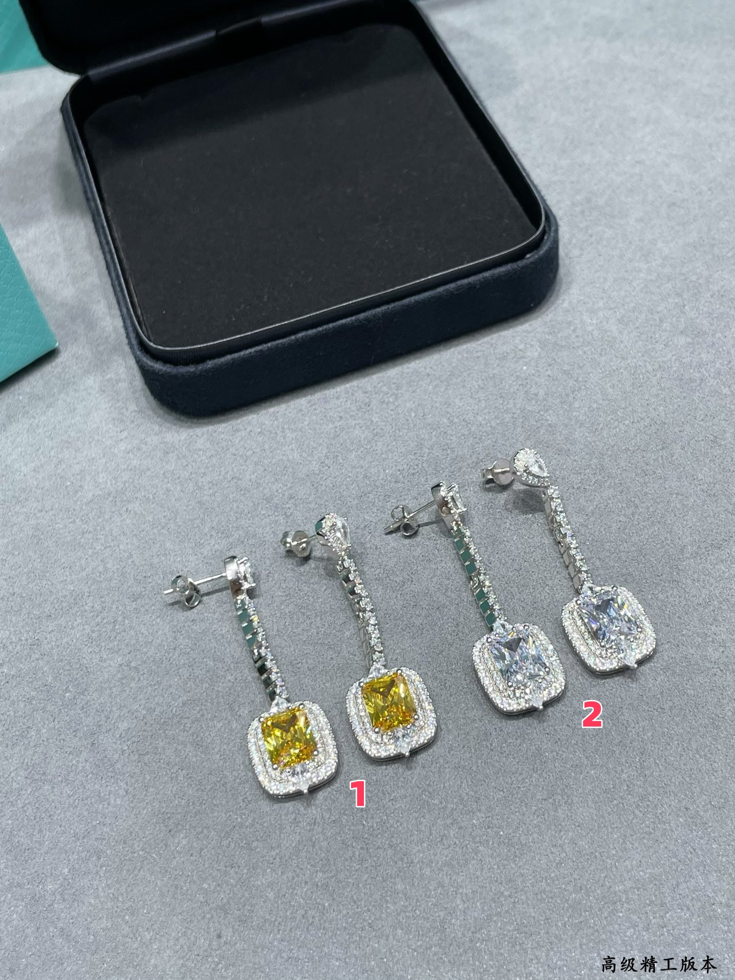 Tiffany & Co. Diamond Earrings Ag925