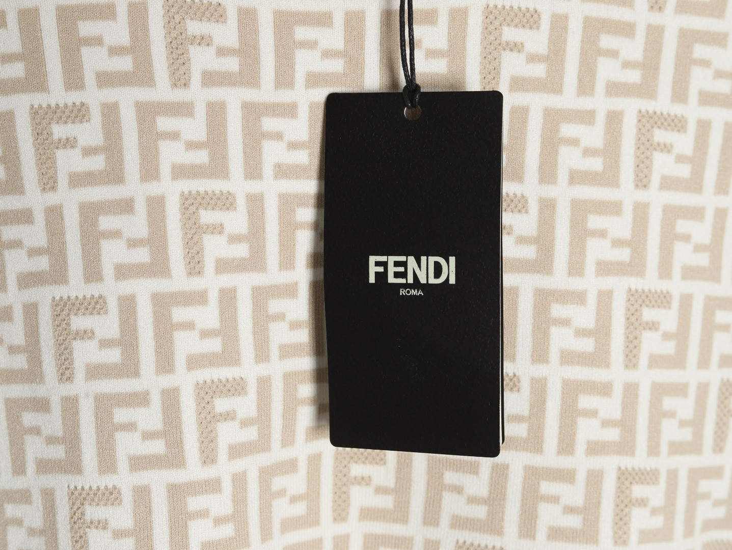 FENDI FD knitting Short-sleeved