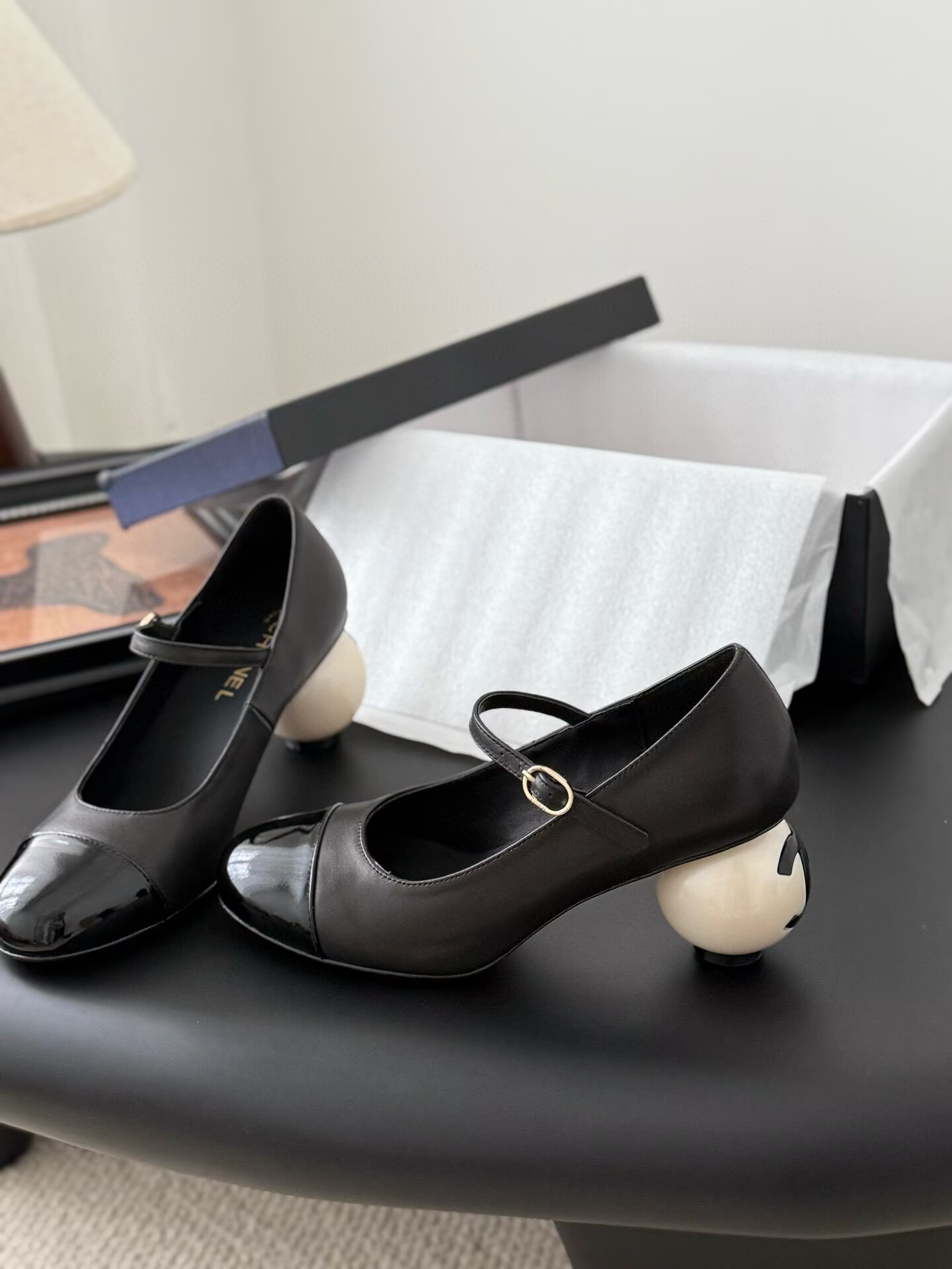 UA Chanel Mary Janes