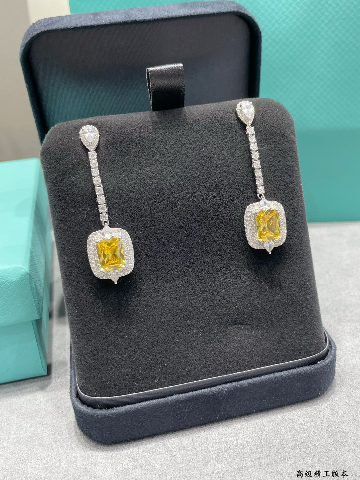 Tiffany & Co. Diamond Earrings Ag925
