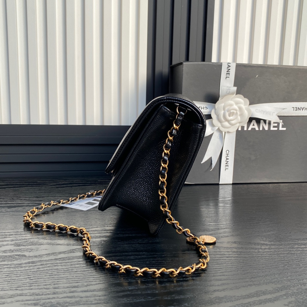 CHANEL SMALL FLAP BAG 17×26×8cm