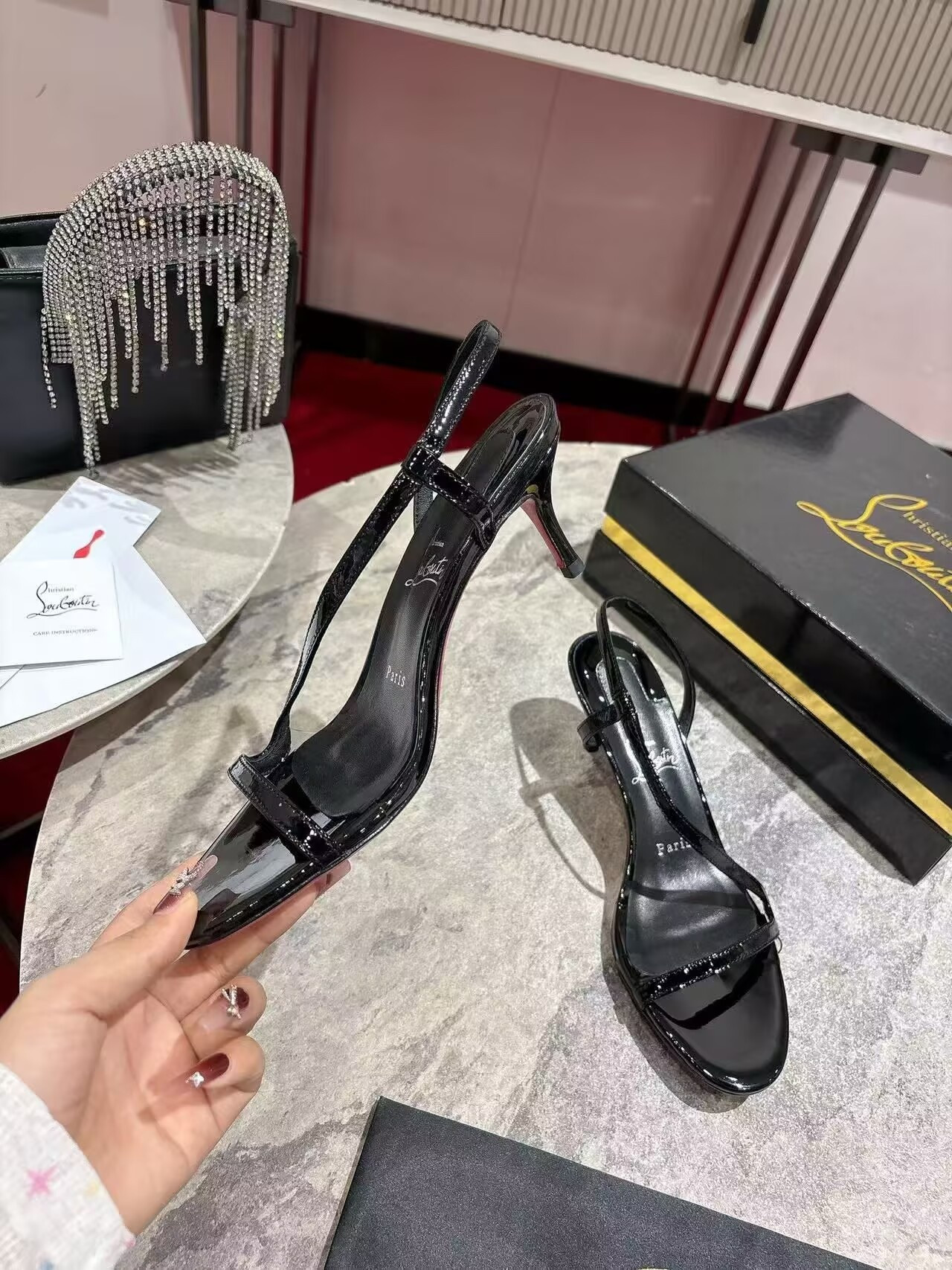 UA Christian Louboutin Rosalie Sandals