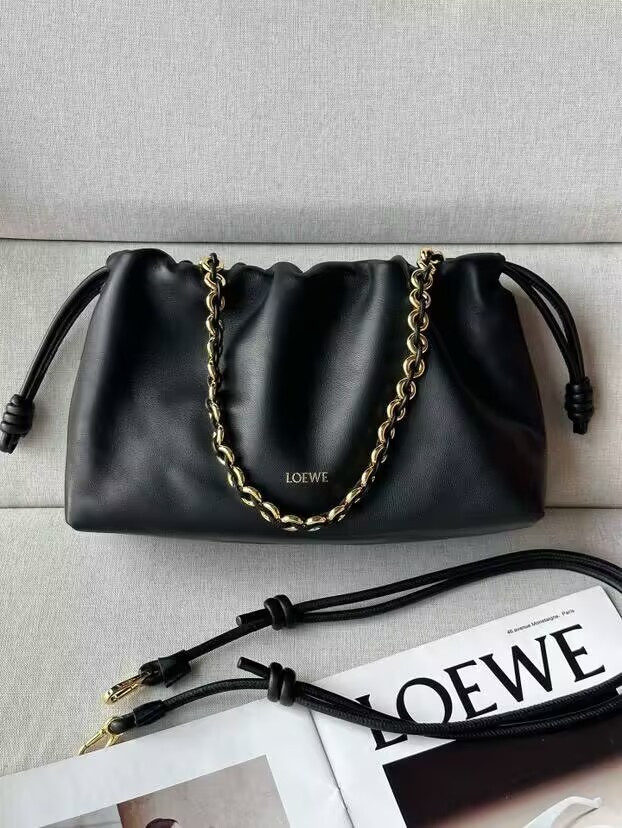 LOEWE Medium Flamenco purse in mellow nappa lambskin 30x10.5x20cm