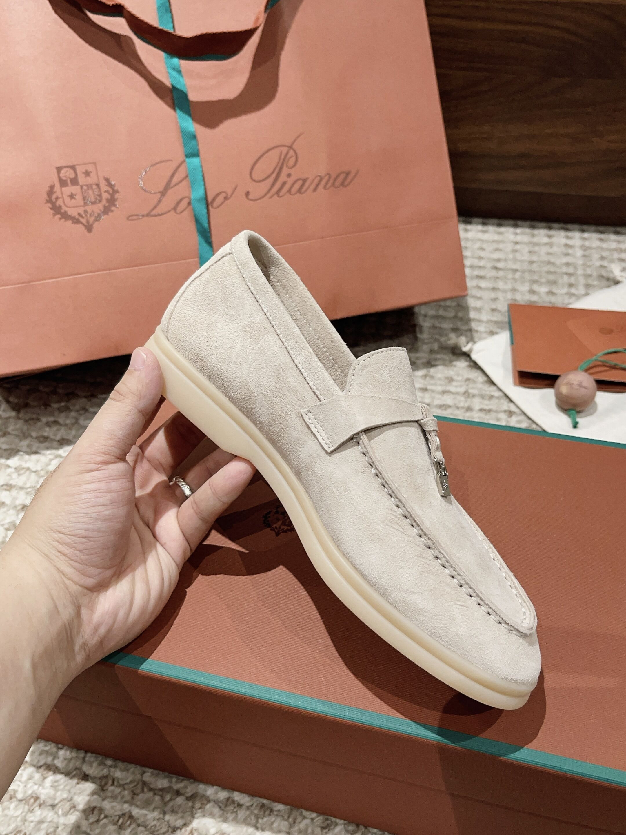 UA Loro Piana Summer Charms Walk Loafers