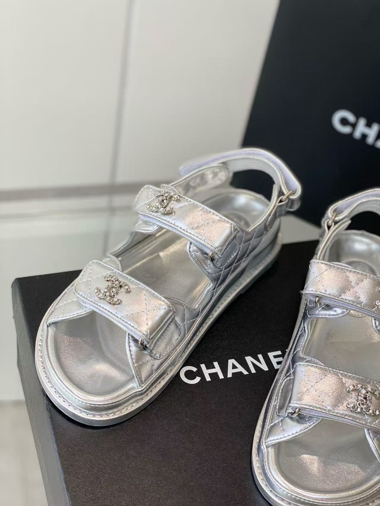 UA Chanel Sandals
