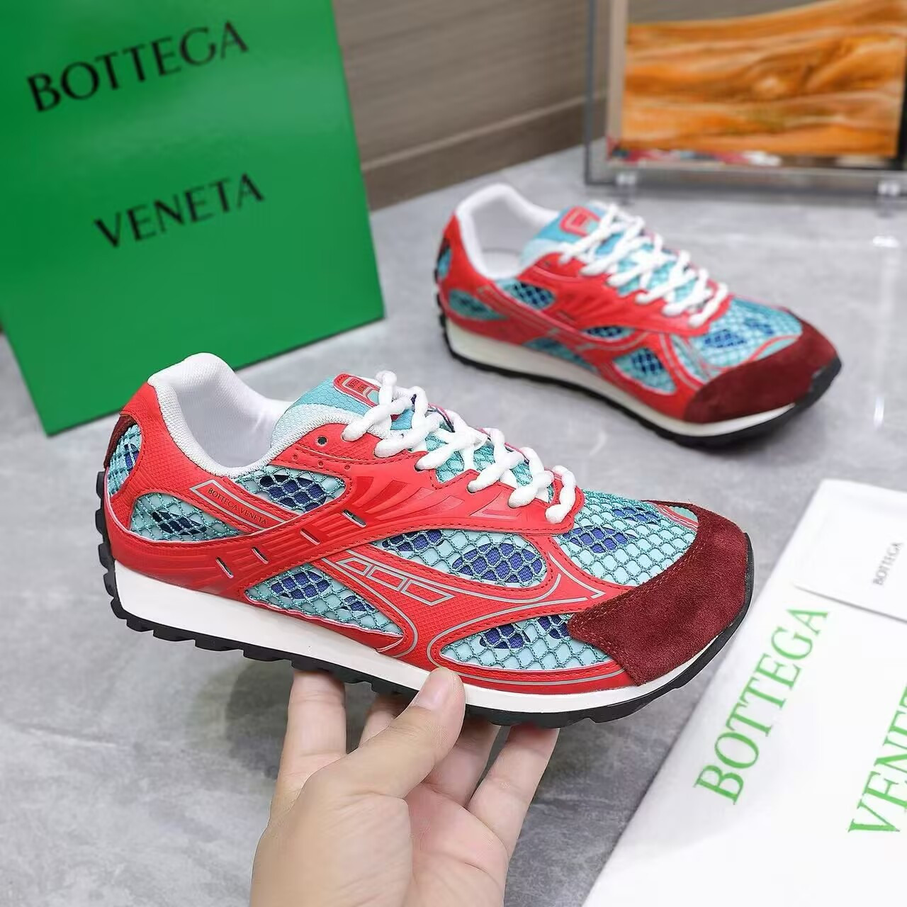 UA Bottega Veneta Orbit Sneaker