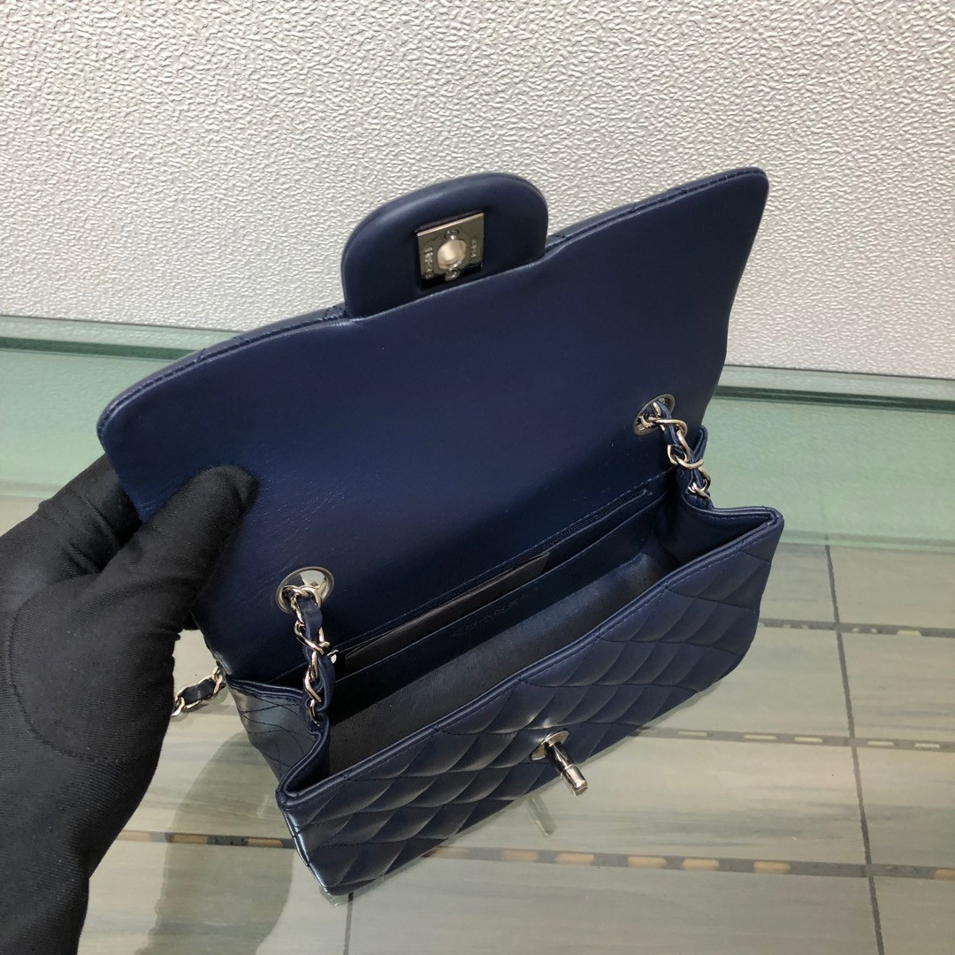 CHANEL MINI FLAP BAG 12 × 20 × 6 cm