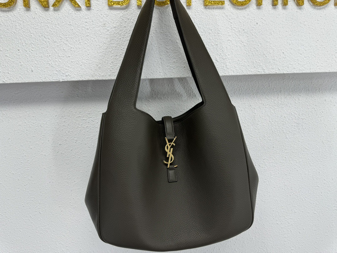 YSL LE 5 À 7 BEA in grained leather 50×28×18cm