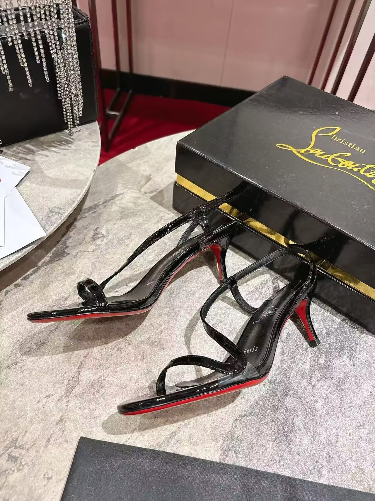 UA Christian Louboutin Rosalie Sandals