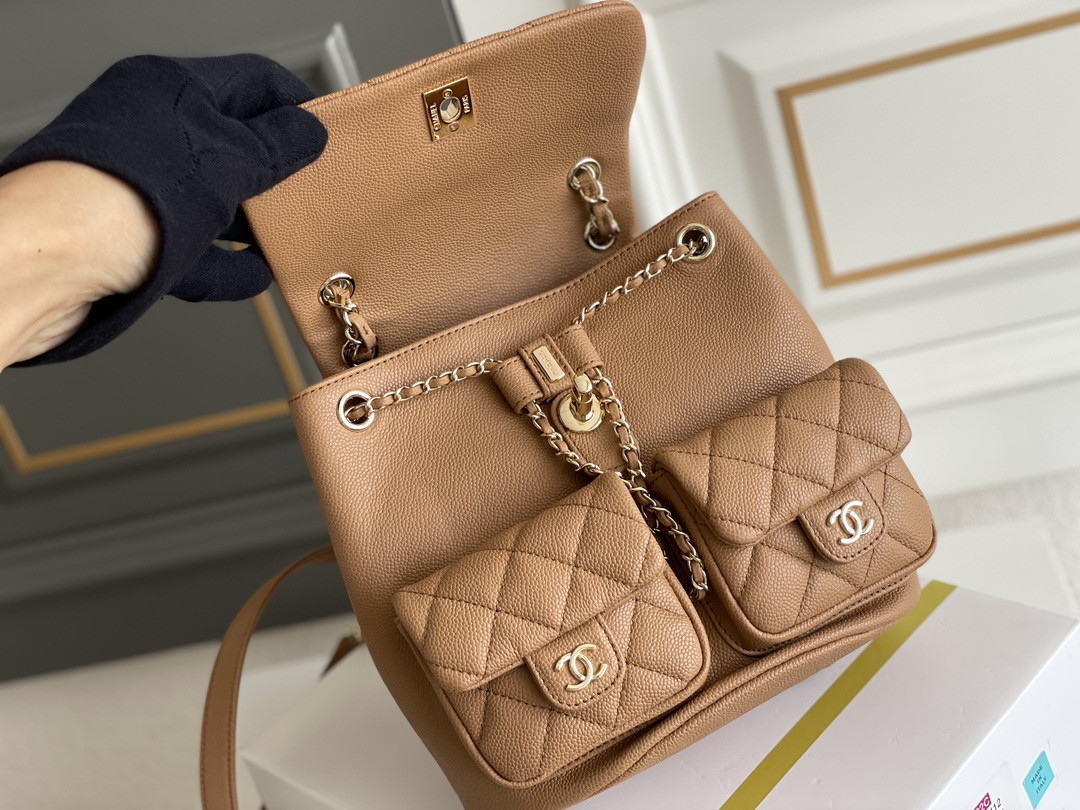 Chanel Backpack 21x20x12cm