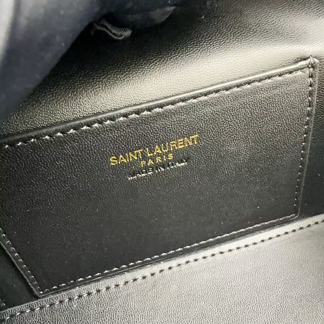 YSL GABY VANITY BAG IN LAMBSKIN 18 X 11 X 6.5 CM