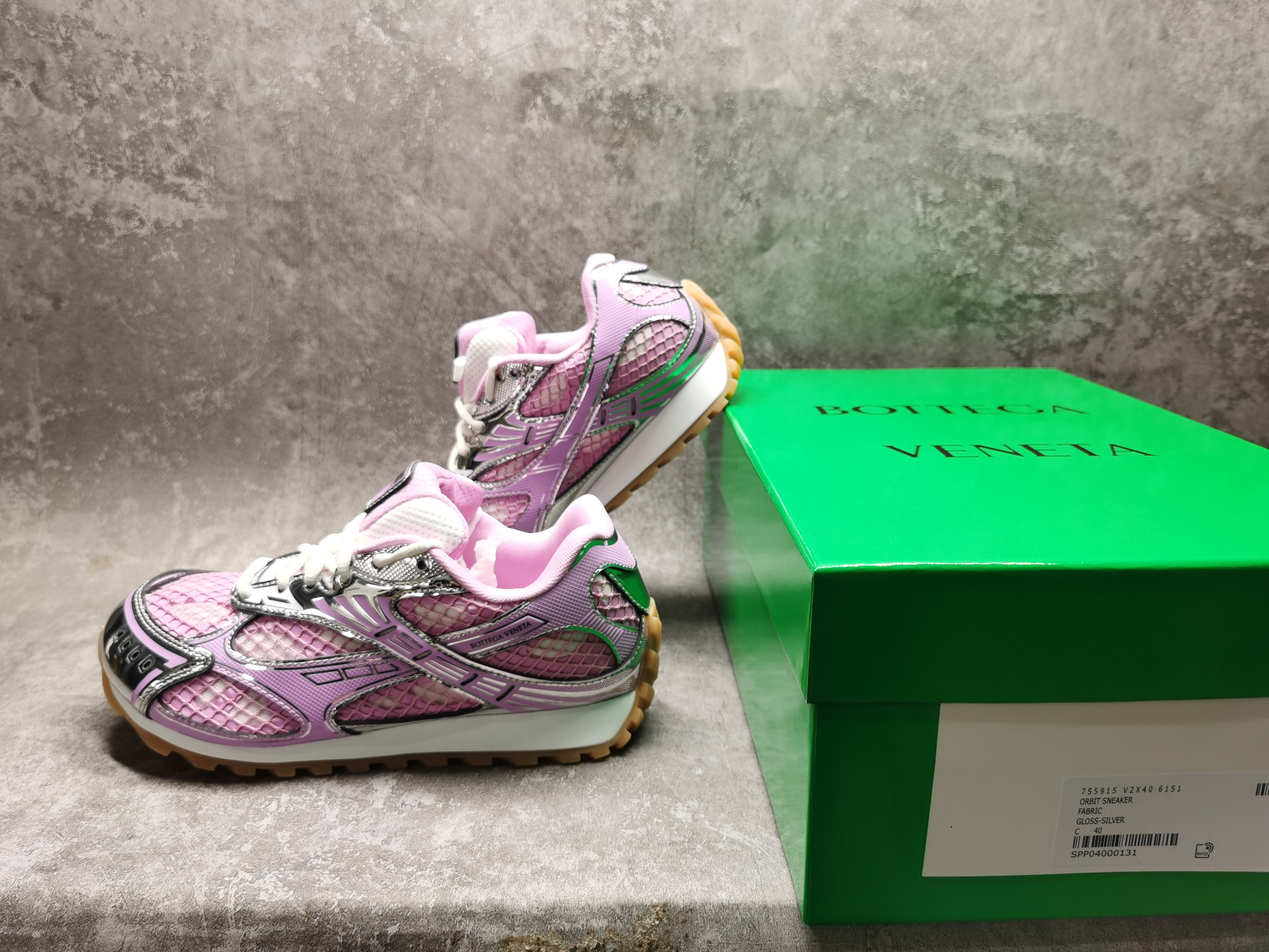 UA Bottega Veneta Orbit Sneaker