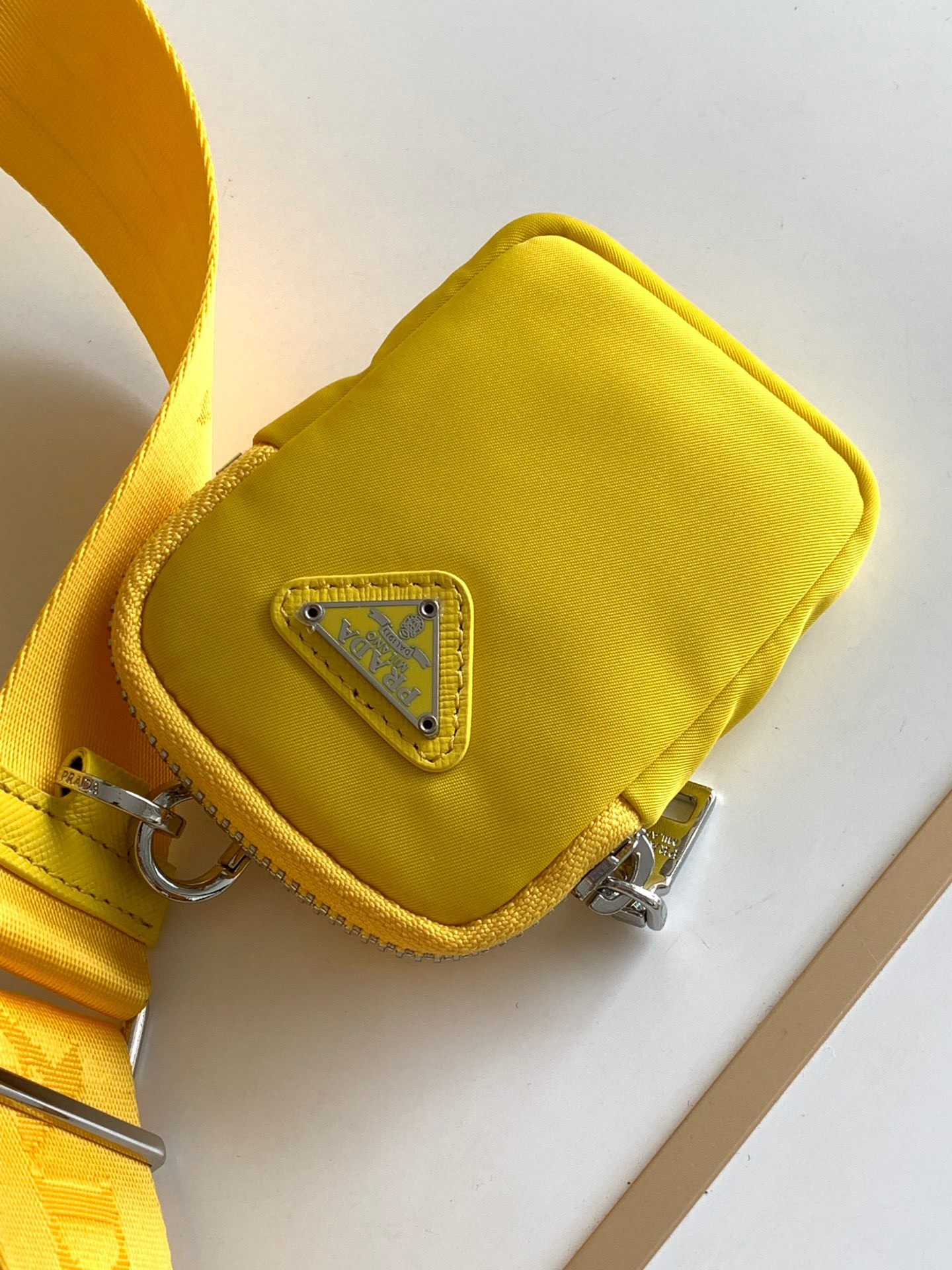Prada Re-Edition 2005 Re-Nylon bag Yellow